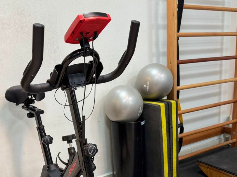 Equipamento utilizado para fisioterapia personalizada na Clínica Santa Terezinha.